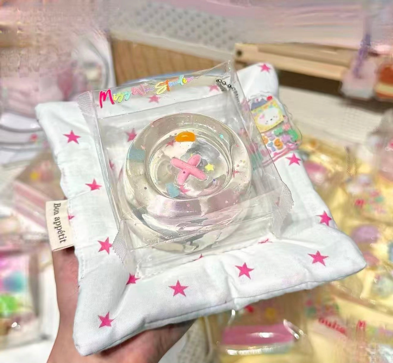 Kawaii Glitter Squishy Fidget Toy