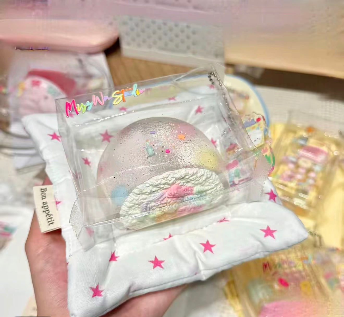 Kawaii Glitter Squishy Fidget Toy