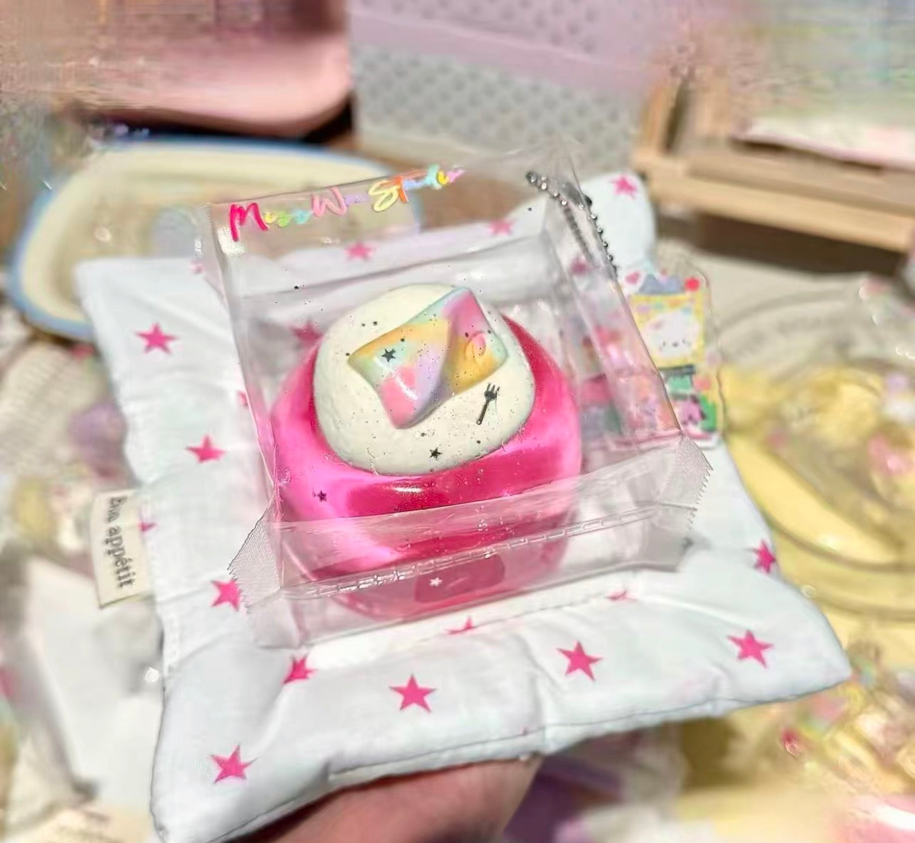 Kawaii Glitter Squishy Fidget Toy
