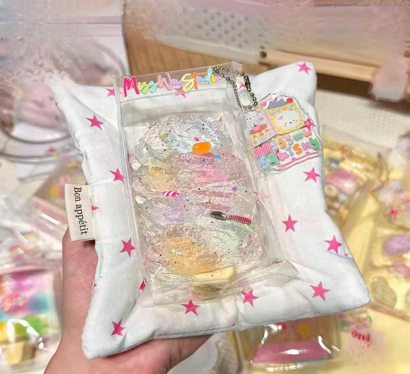 Kawaii Glitter Squishy Fidget Toy