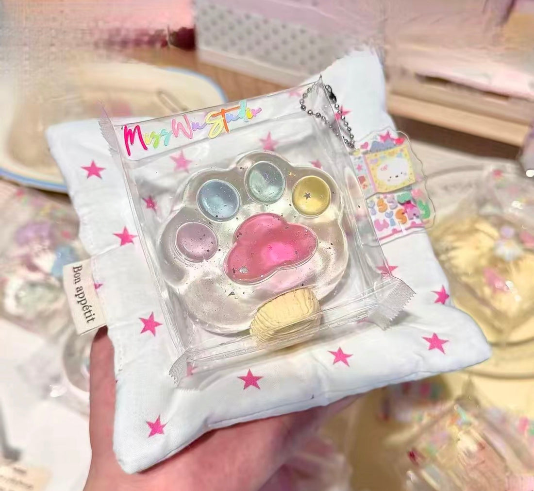 Kawaii Glitter Squishy Fidget Toy