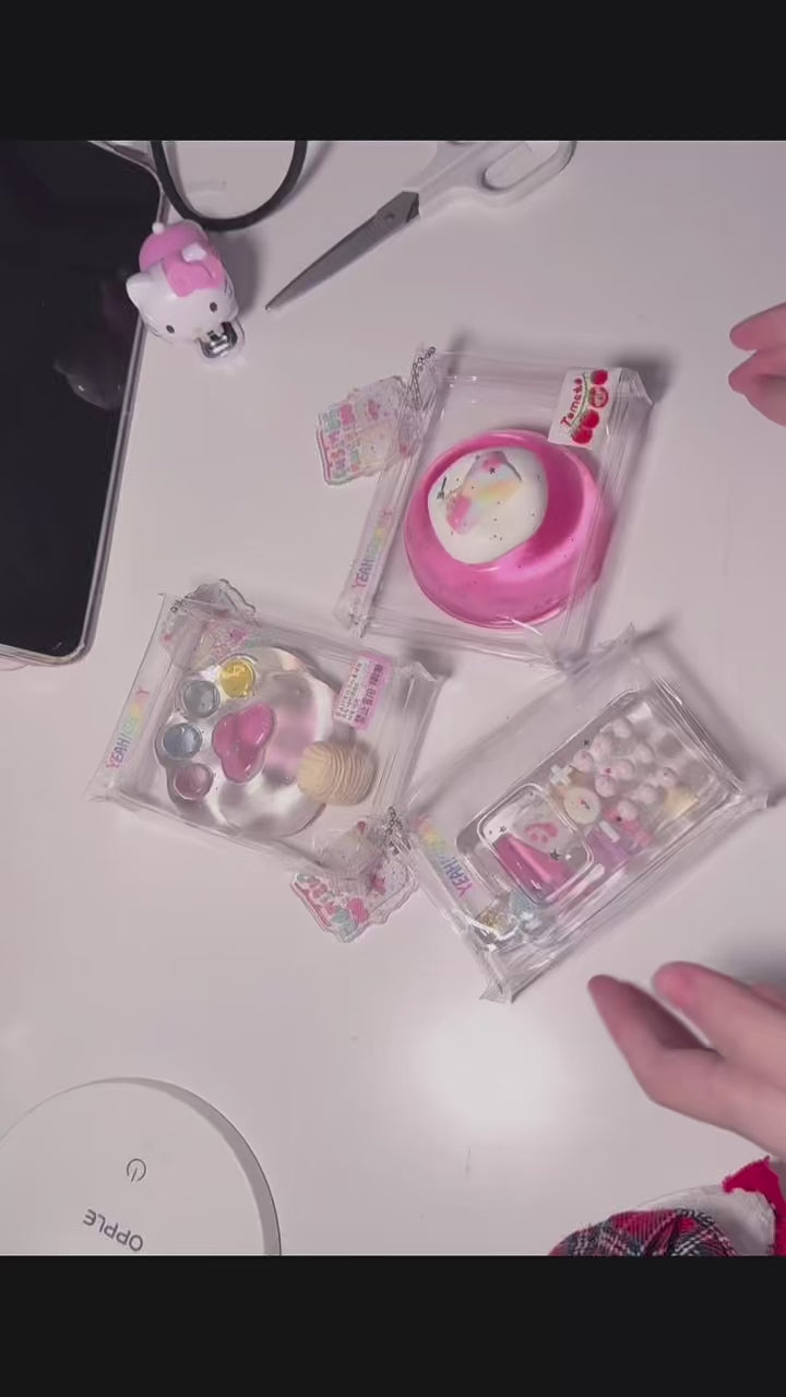 Kawaii Glitter Squishy Fidget Toy